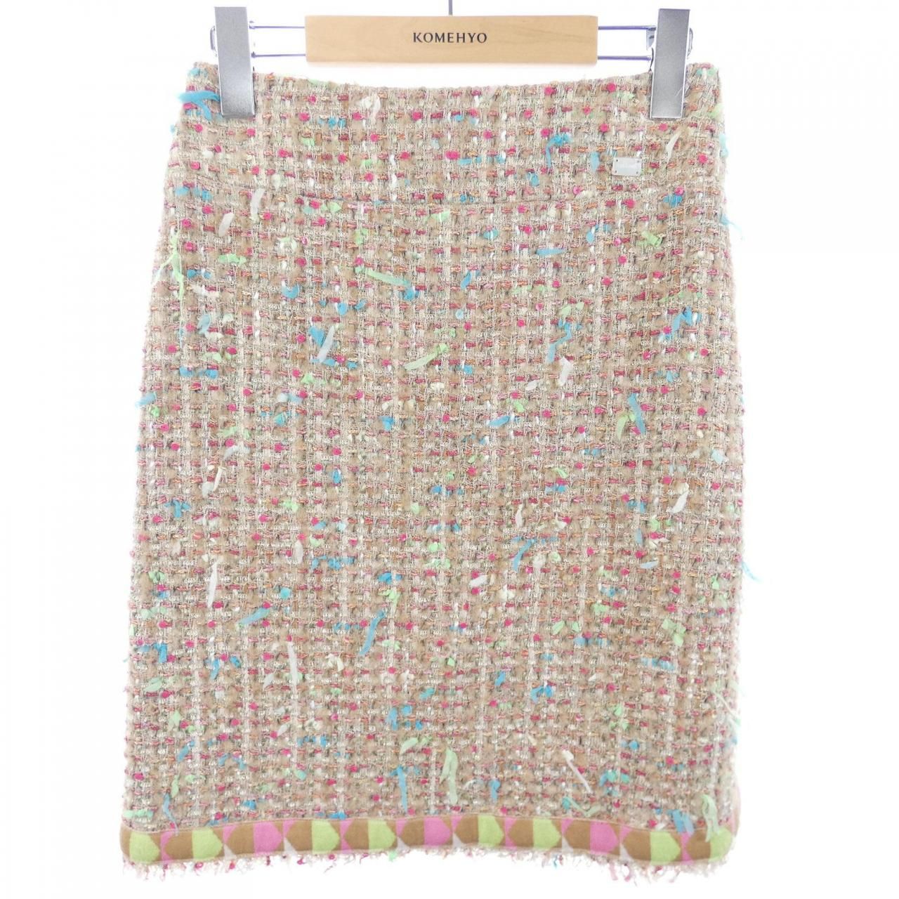 Chanel Vintage Skirt Beige