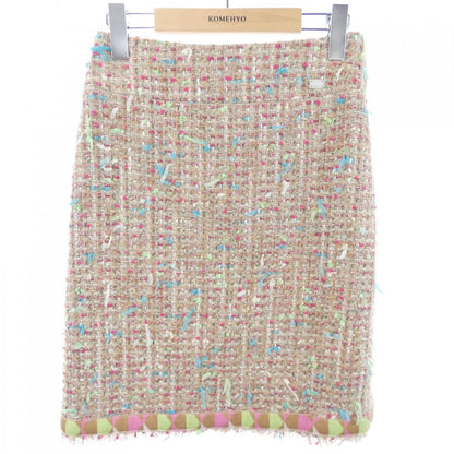 Chanel Vintage Skirt Beige