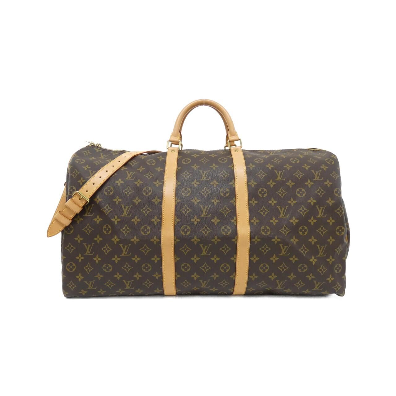 Louis Vuitton Monogram Keepall Bandouliere 60 cm Boston Bag