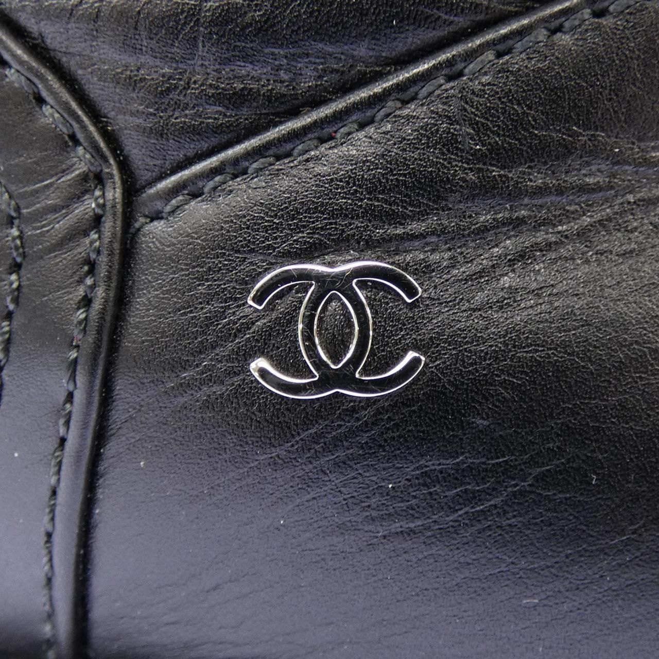 Chanel Short Boots Black — view 7