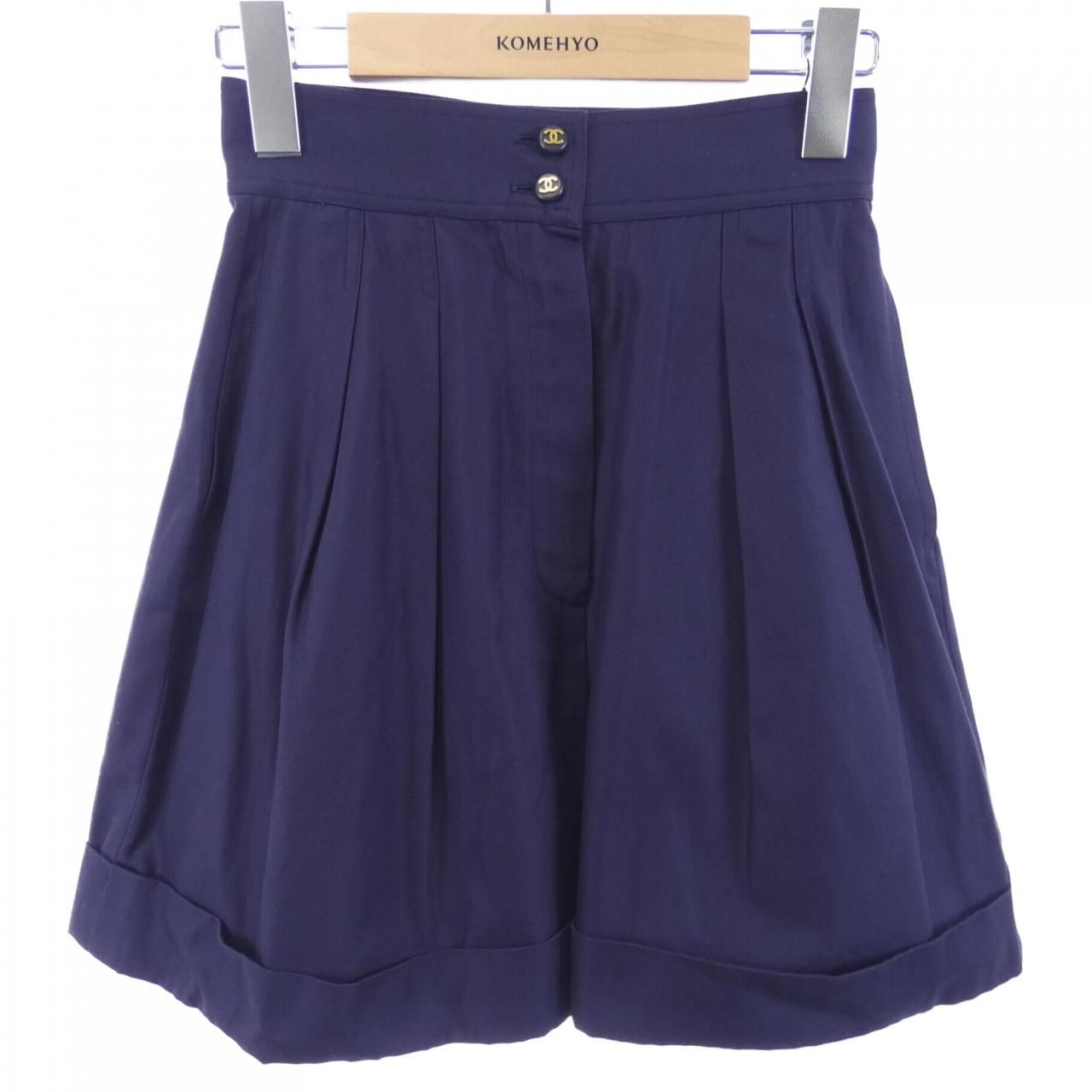 Chanel Vintage Shorts Navy