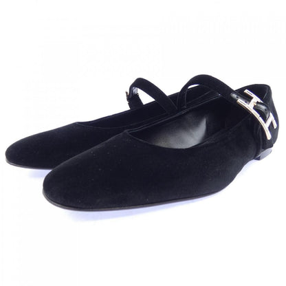 Hermes Jane Hapi Buckle Flat Shoes — view 3