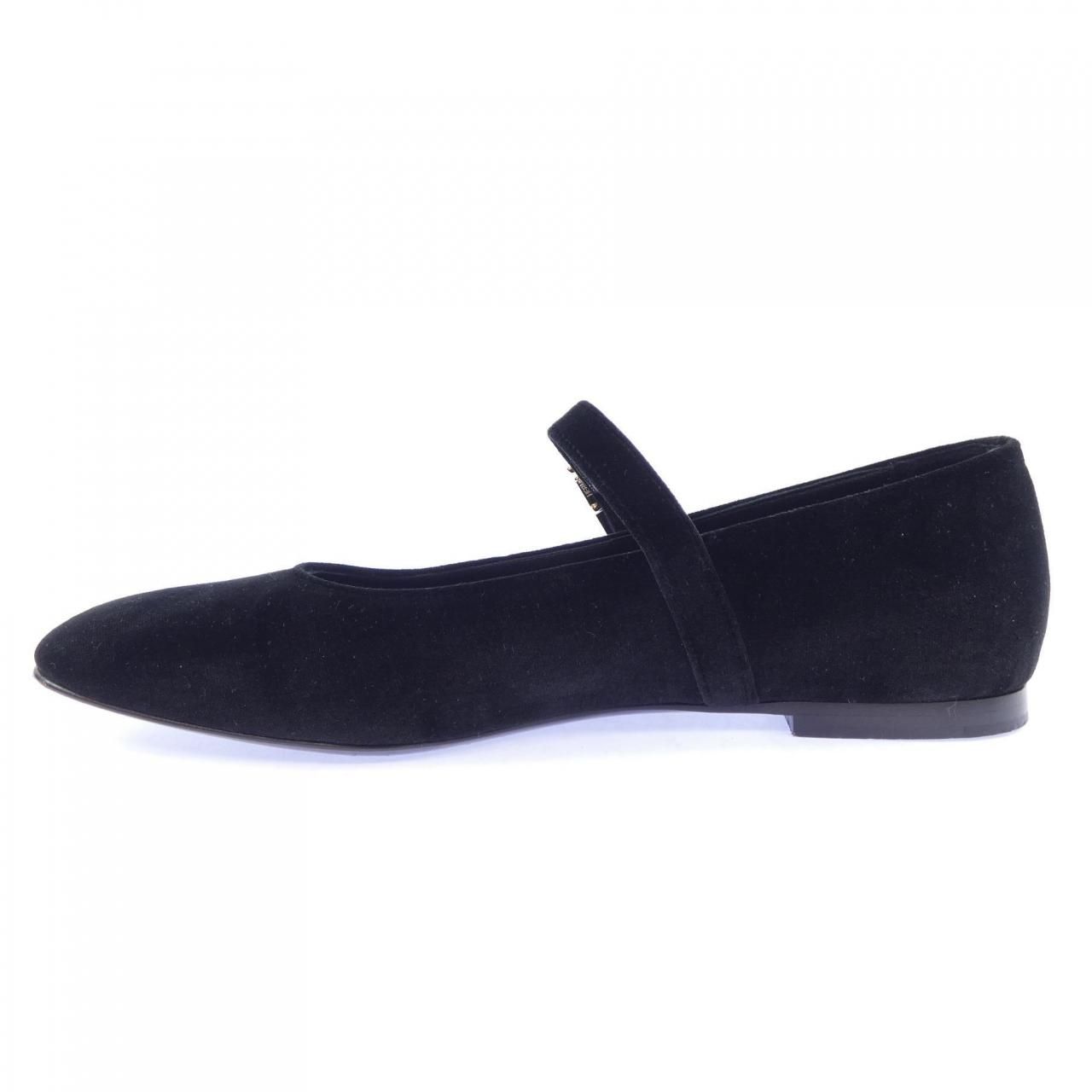 Hermes Jane Hapi Buckle Flat Shoes — view 2