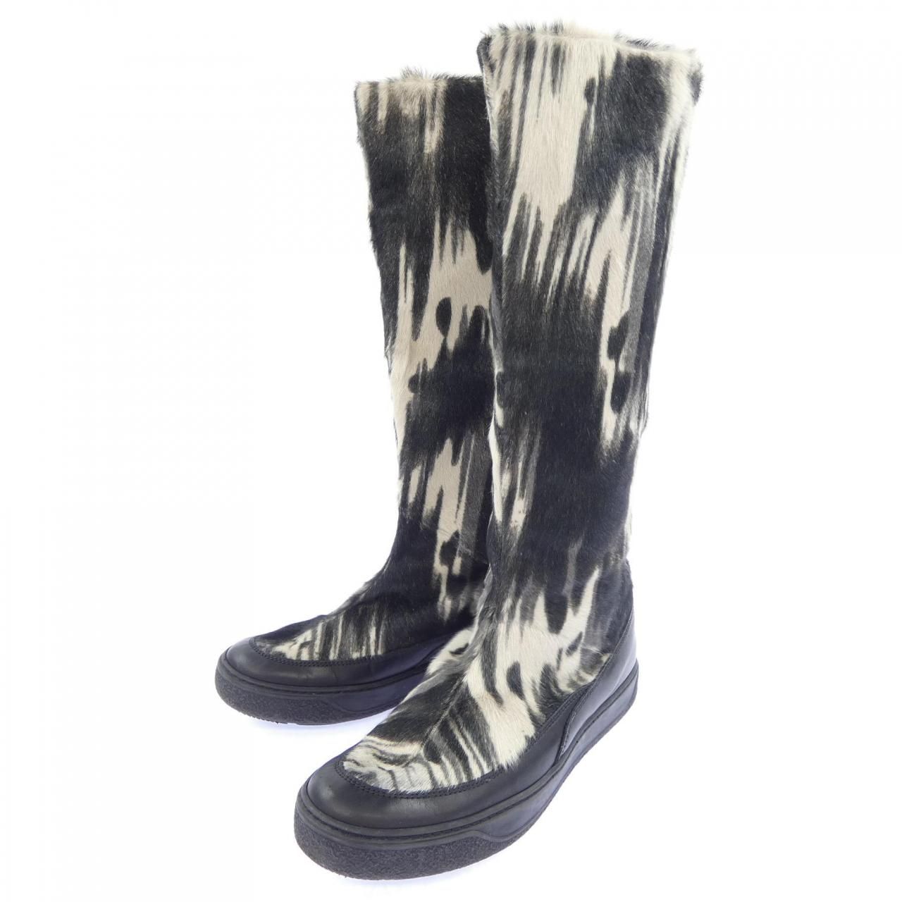 Moncler Long Boots Black — view 3