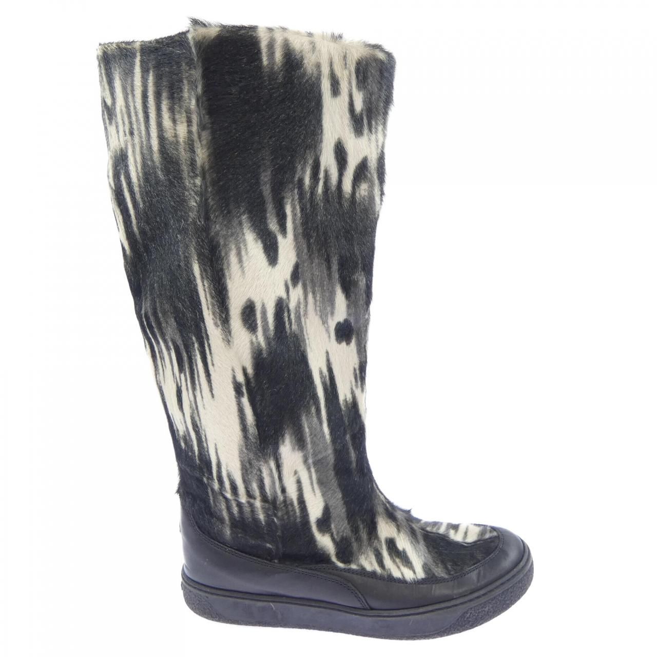 Moncler Long Boots Black