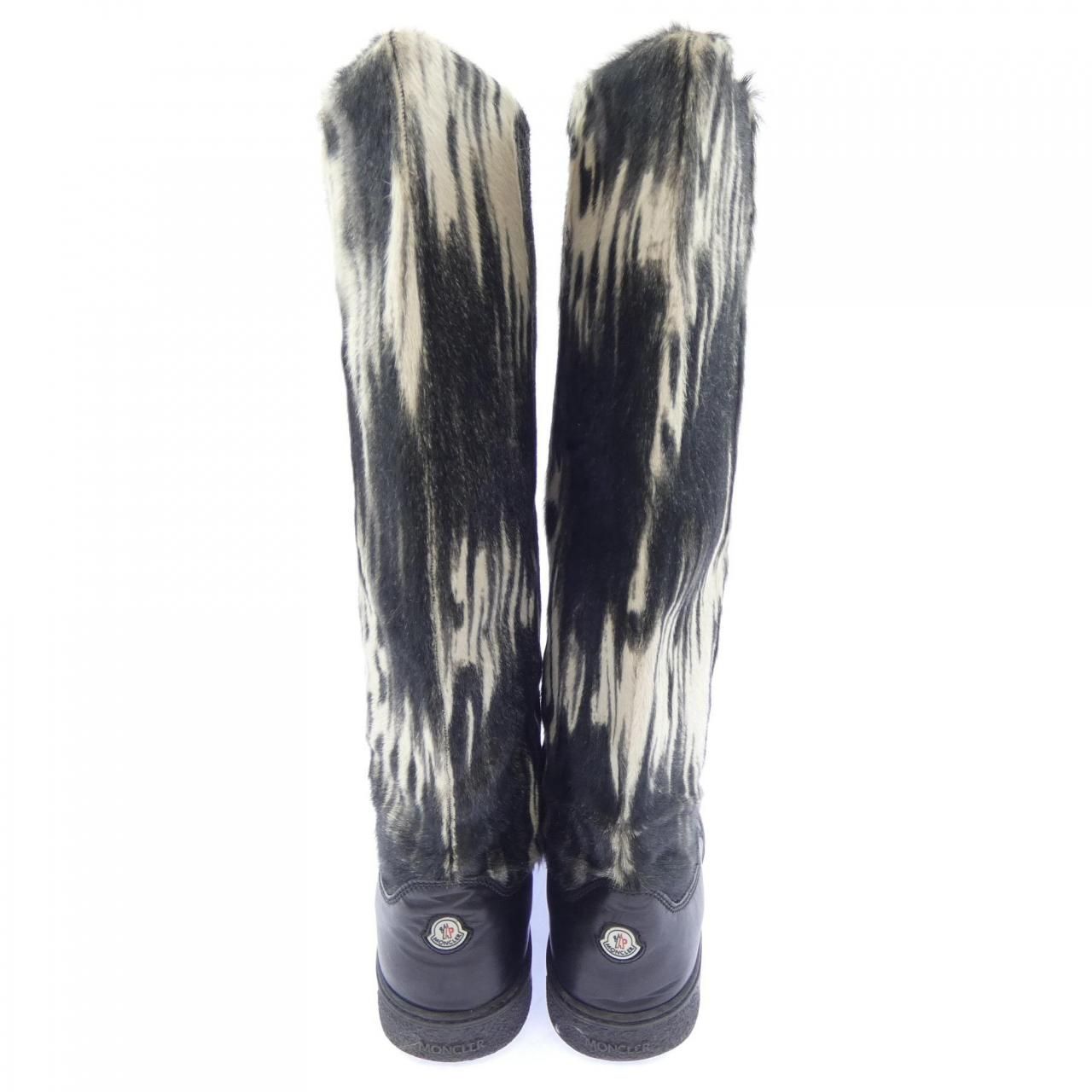 Moncler Long Boots Black — view 5