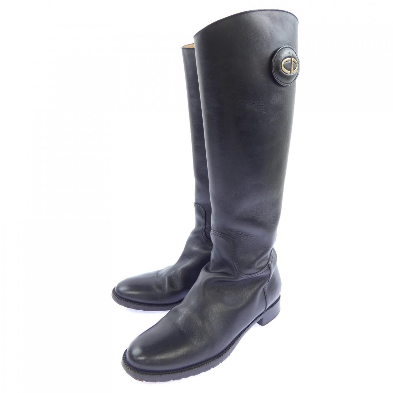 Dior Long Boots Black — view 3