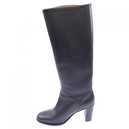 Hermes Long Boots Black — view 2