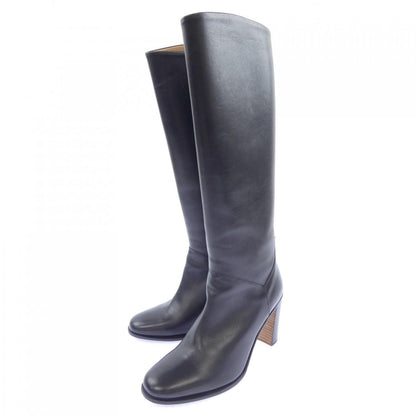 Hermes Long Boots Black — view 3
