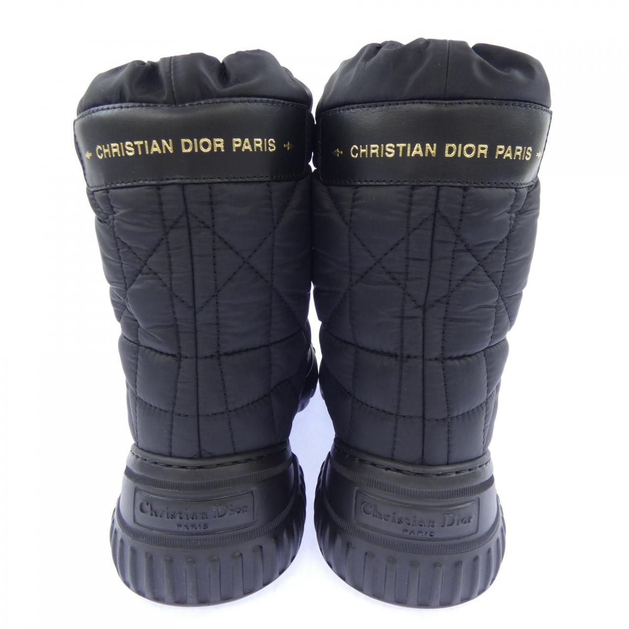 Dior Frost Cannage Quilted Boots — view 5