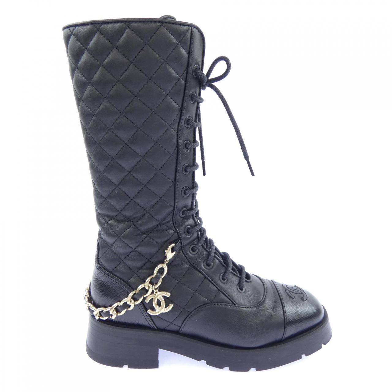 Chanel Boots Black