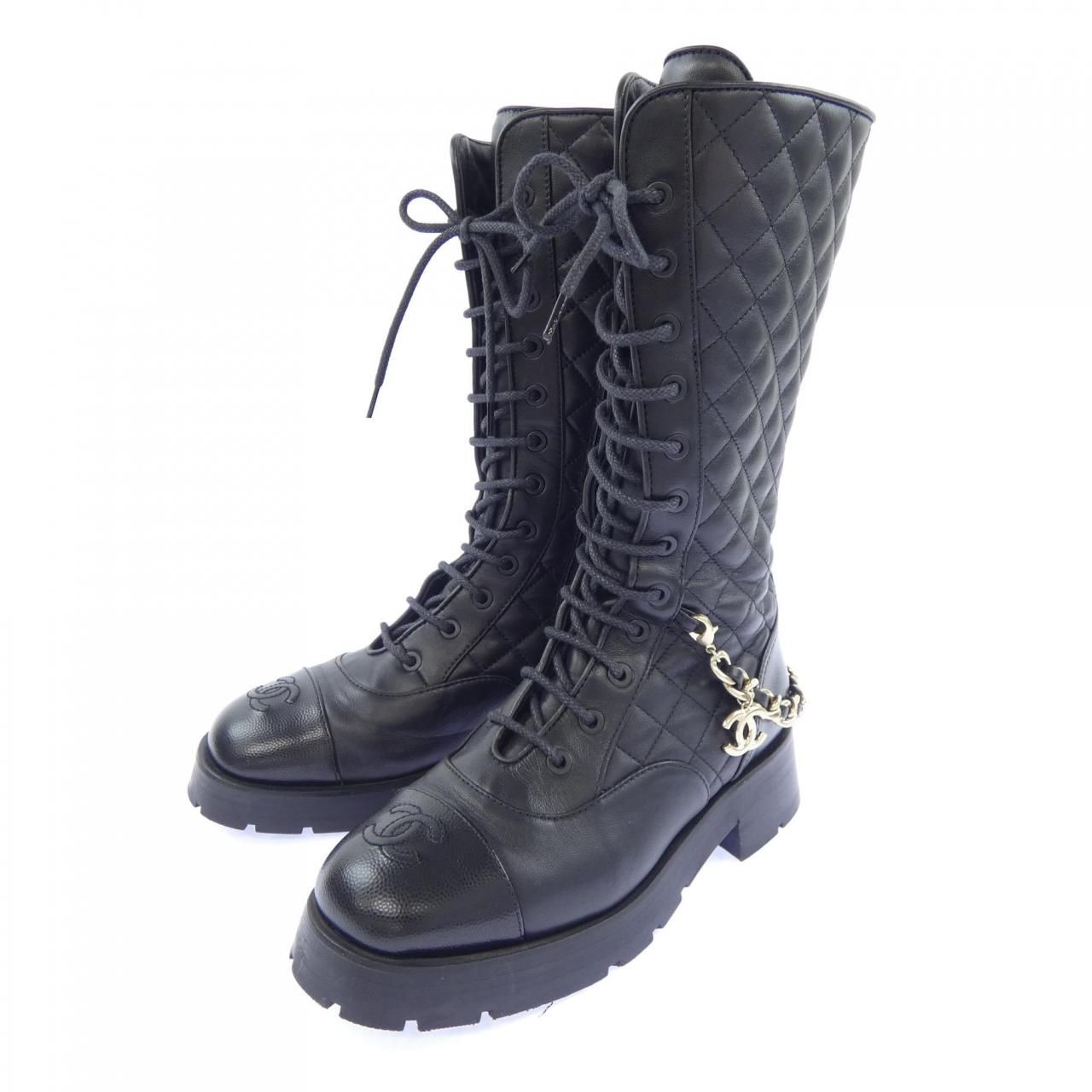 Chanel Boots Black — view 3
