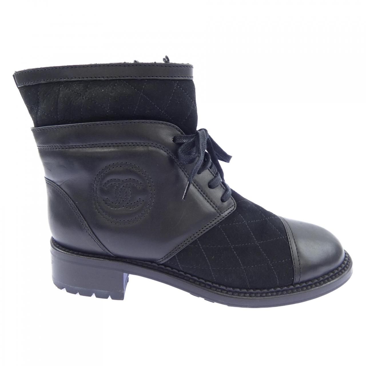 Chanel Boots Black