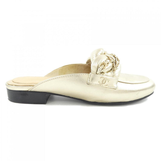 Chanel Sandals Gold