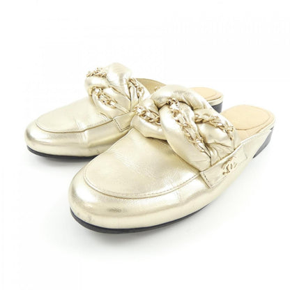 Chanel Sandals Gold — view 3