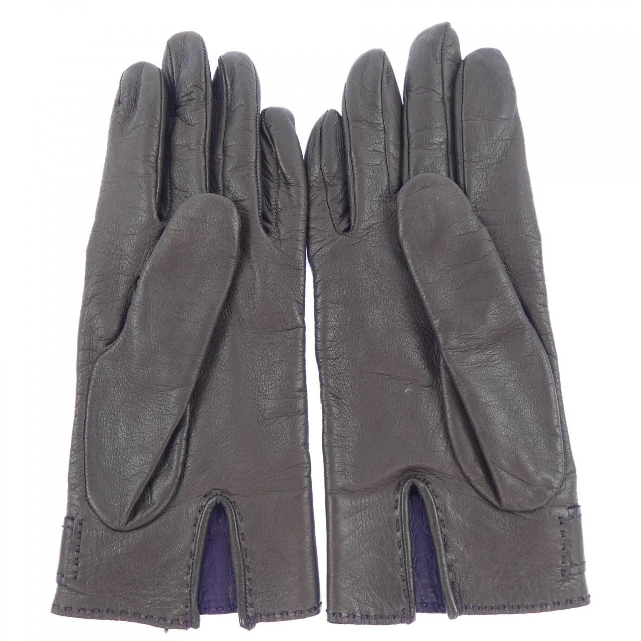 Hermes Glove Brown — view 2