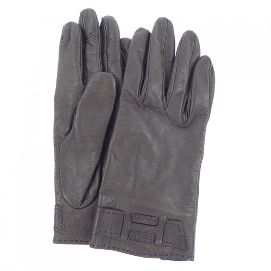 Hermes Glove Brown