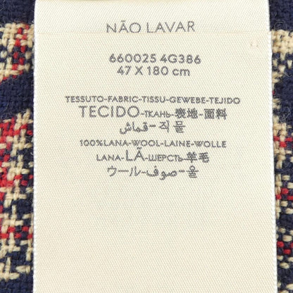 Gucci Scarf Navy — view 3
