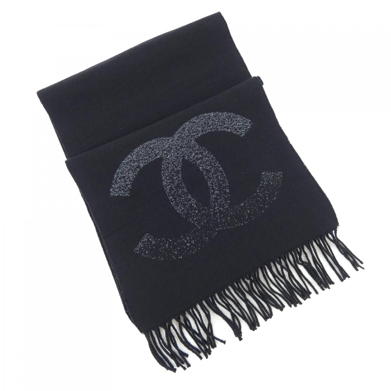 Chanel Scarf Black