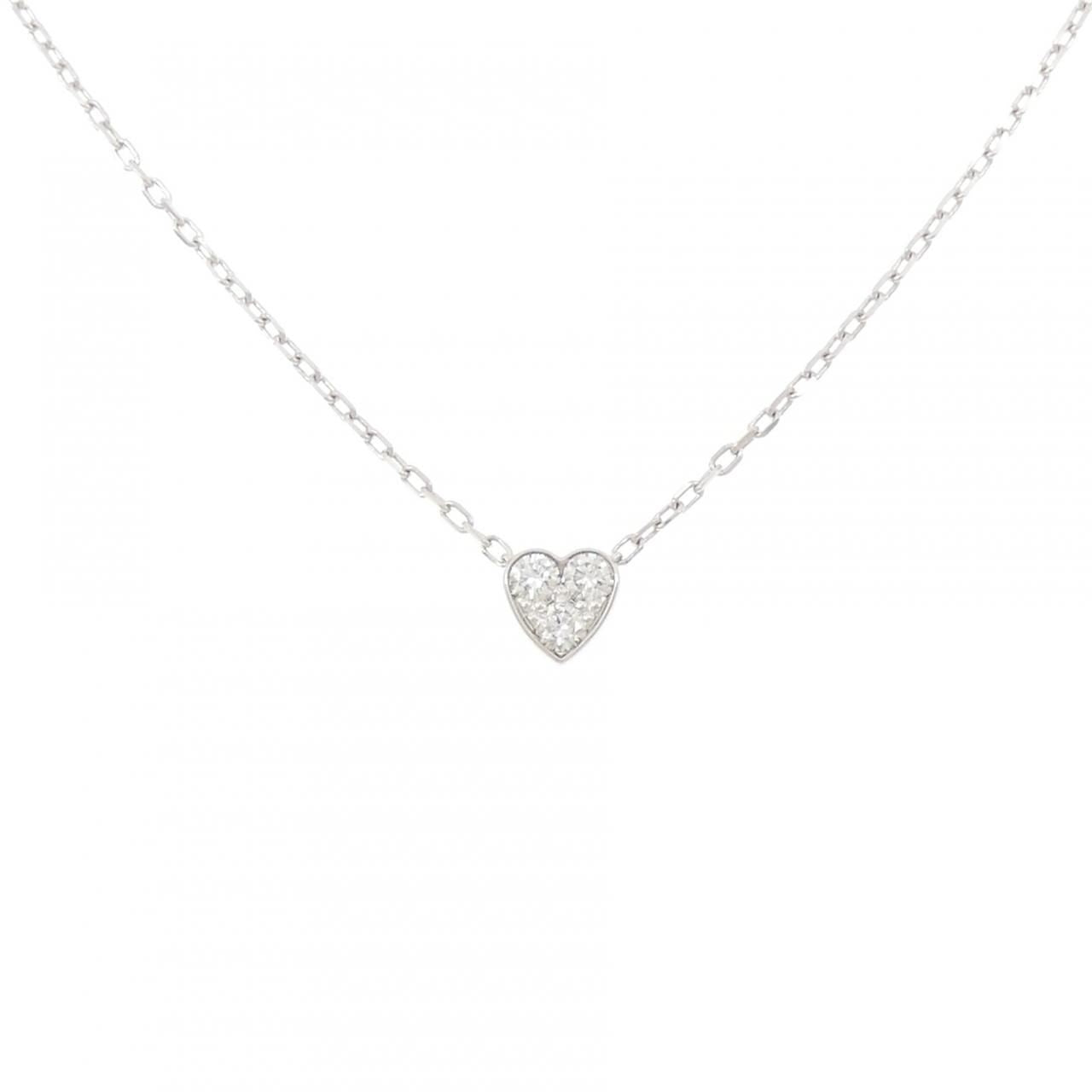 Cartier Mini Necklace White Gold