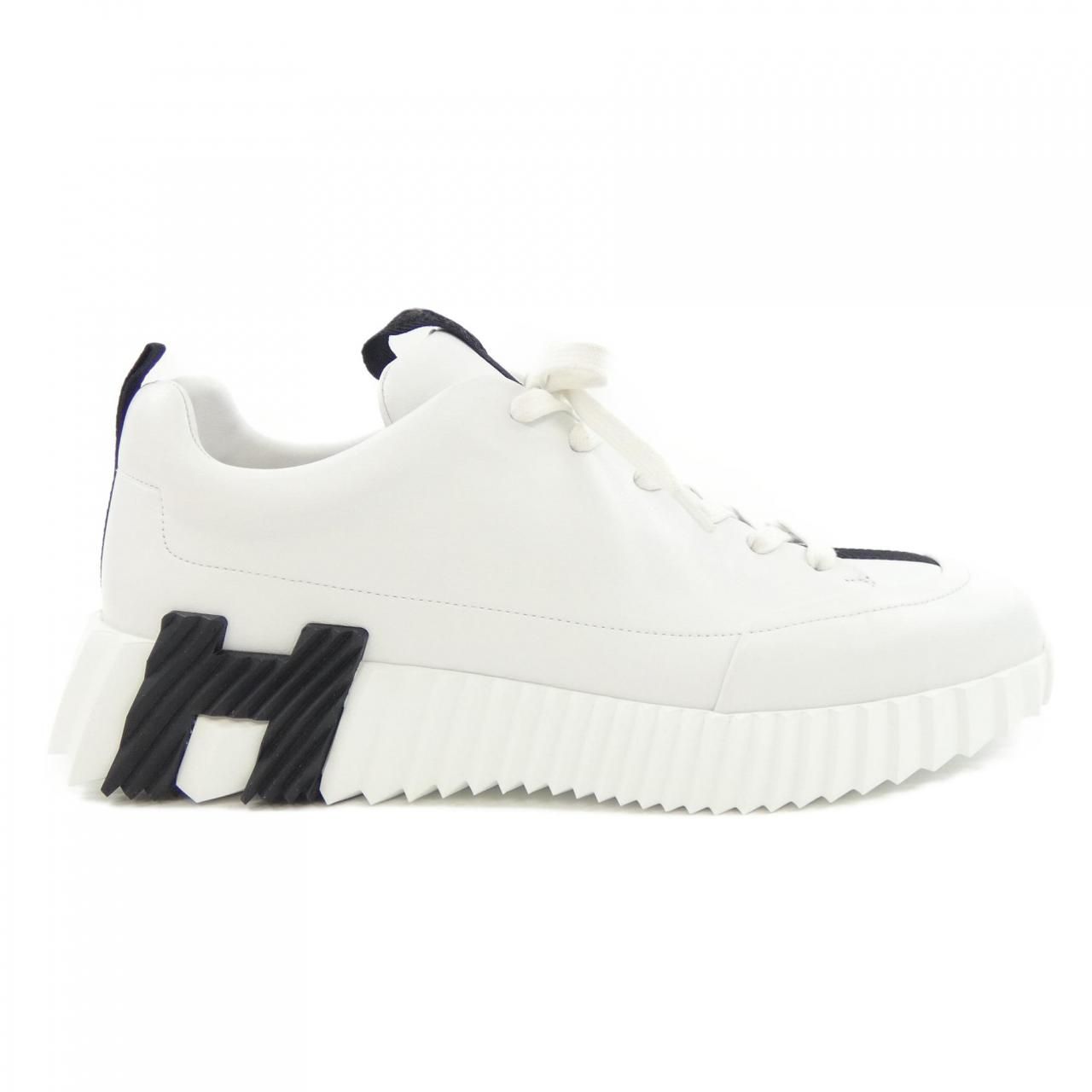 Hermes Jump Sneakers White