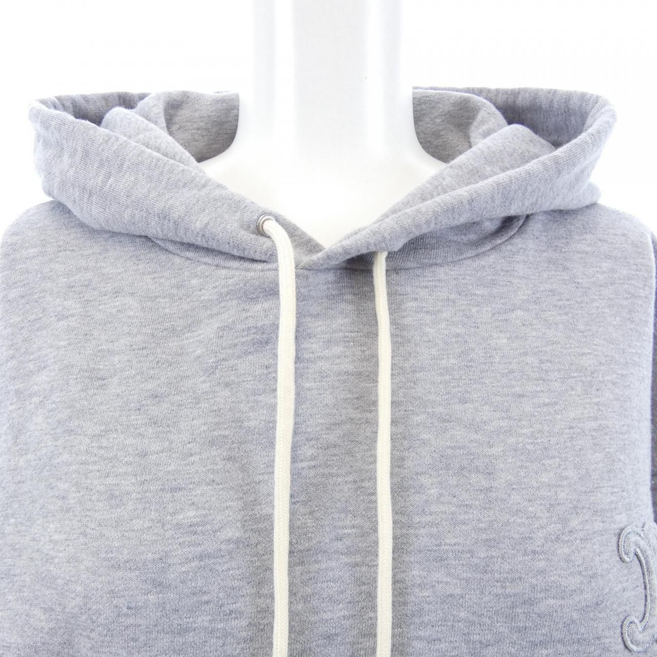 Celine Triomphe Patch Hoodie — view 5