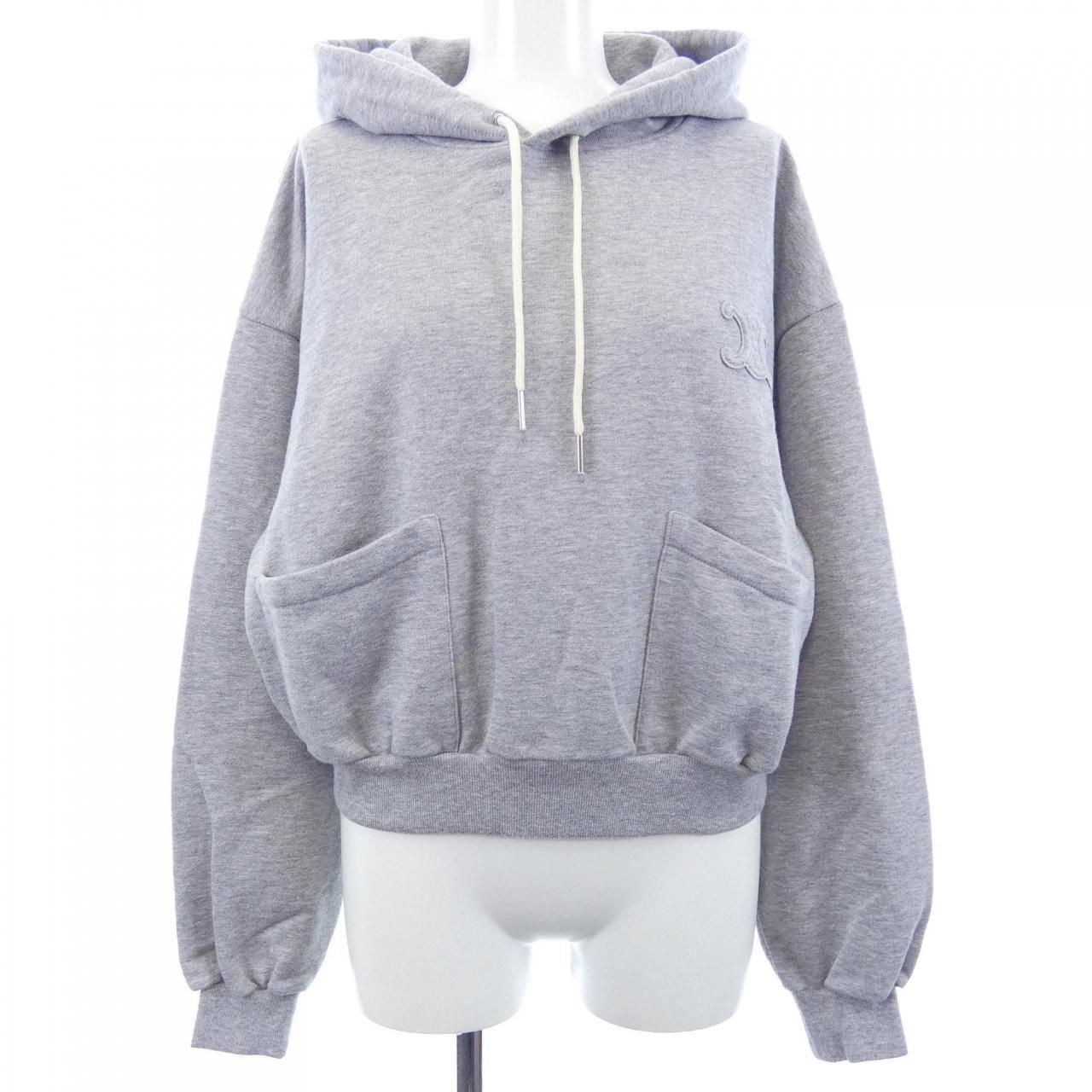 Celine Triomphe Patch Hoodie