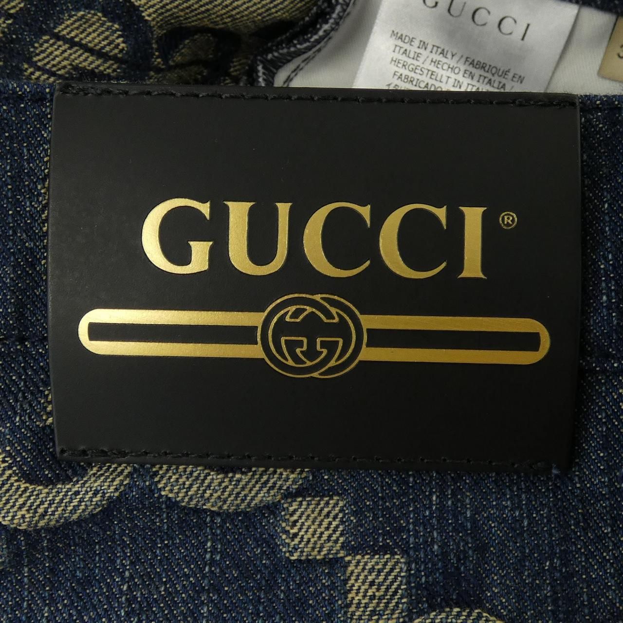 Gucci GG Jumbo Denim Shorts — view 5