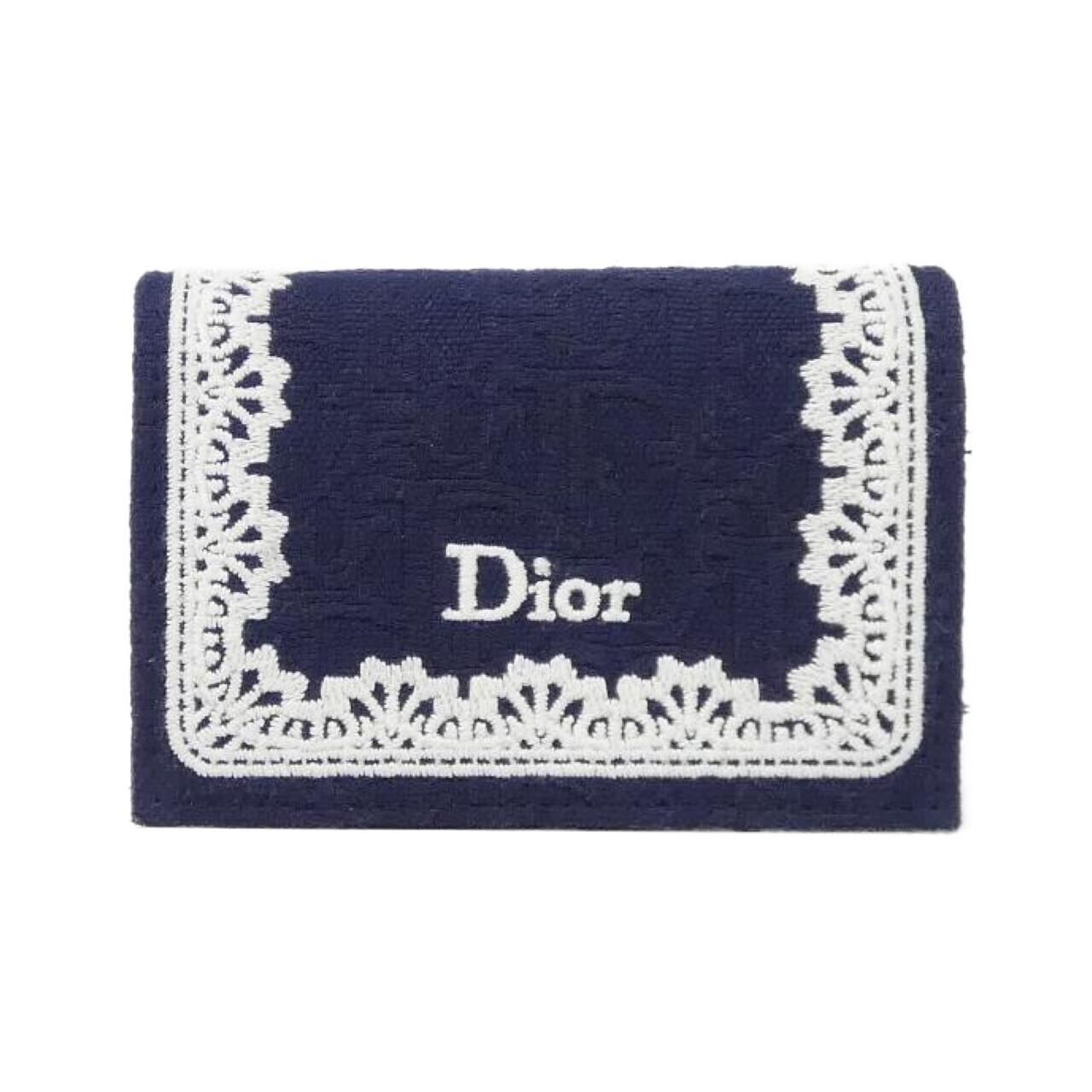 Dior Oblique Wallet Blue