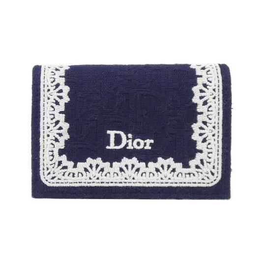 Dior Oblique Wallet Blue
