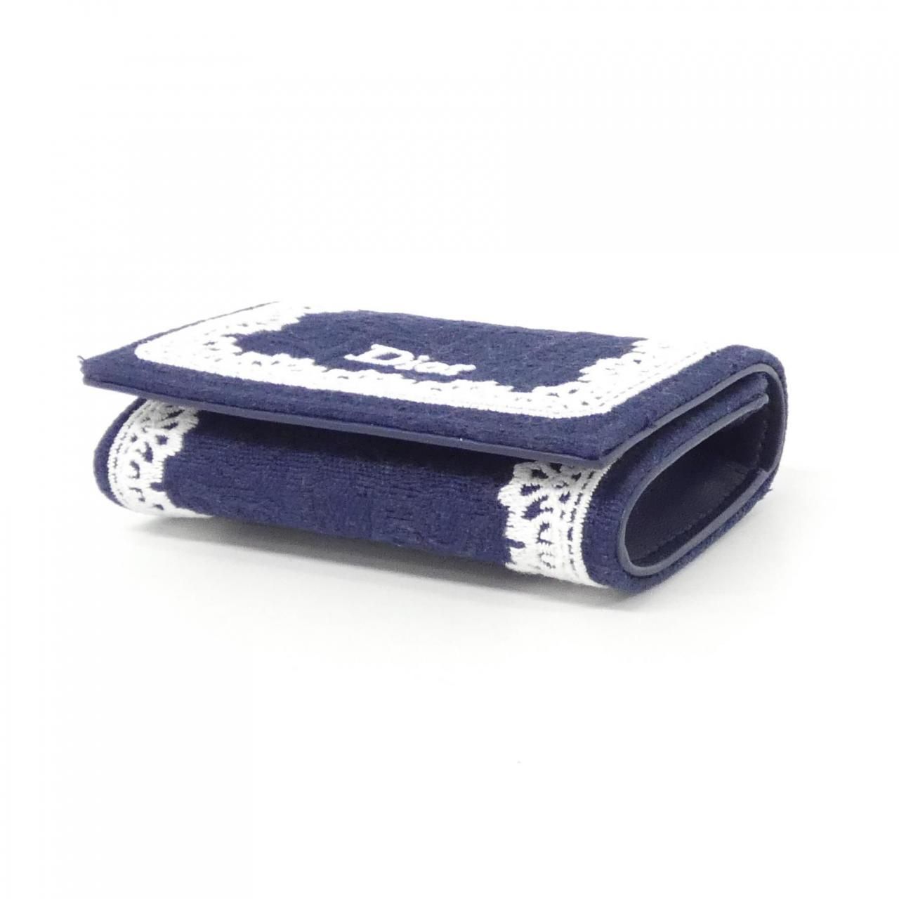 Dior Oblique Wallet Blue — view 3