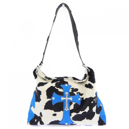 Chrome Hearts Litlle Lyon Calf Hair Large Cross Bag