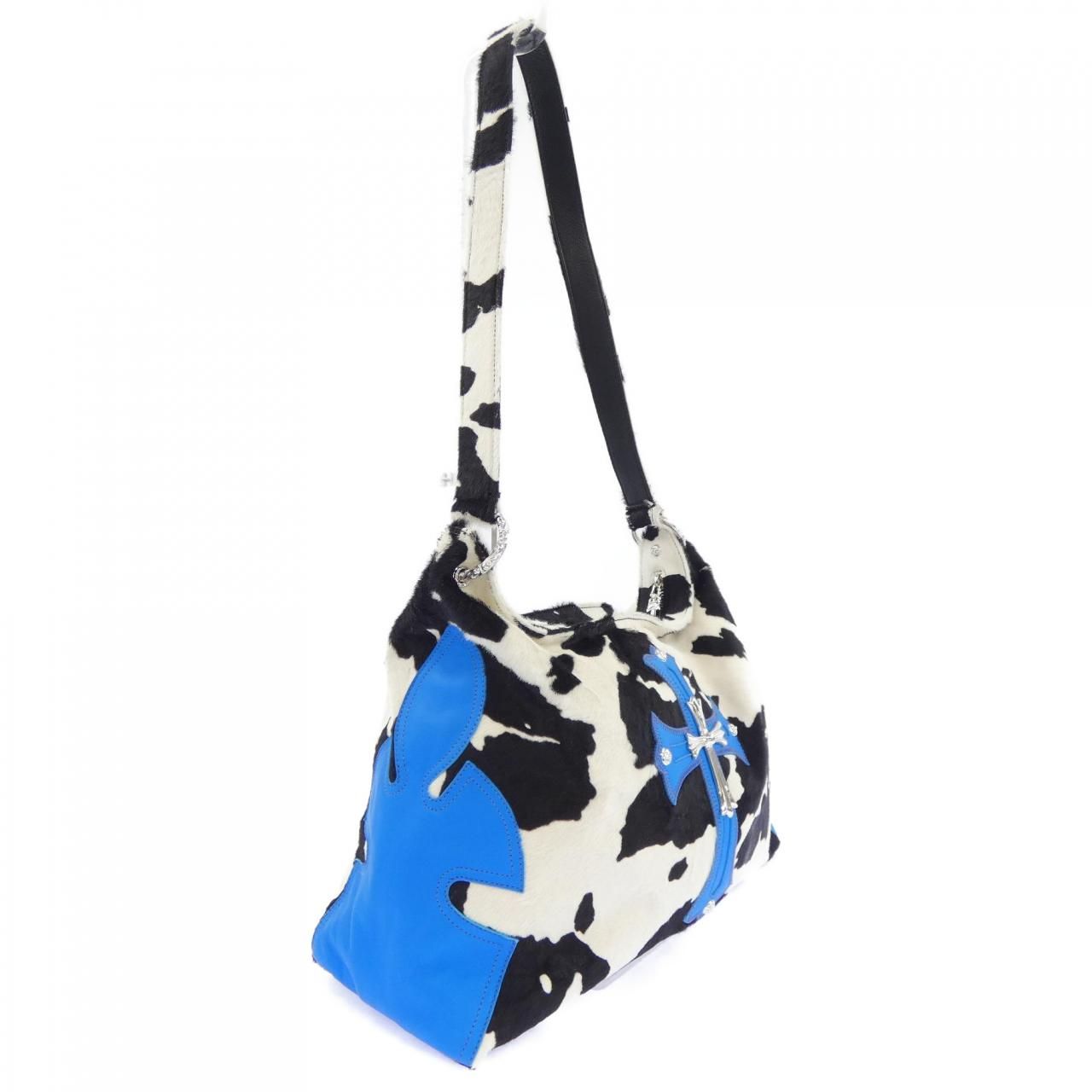 Chrome Hearts Litlle Lyon Calf Hair Large Cross Bag — view 2