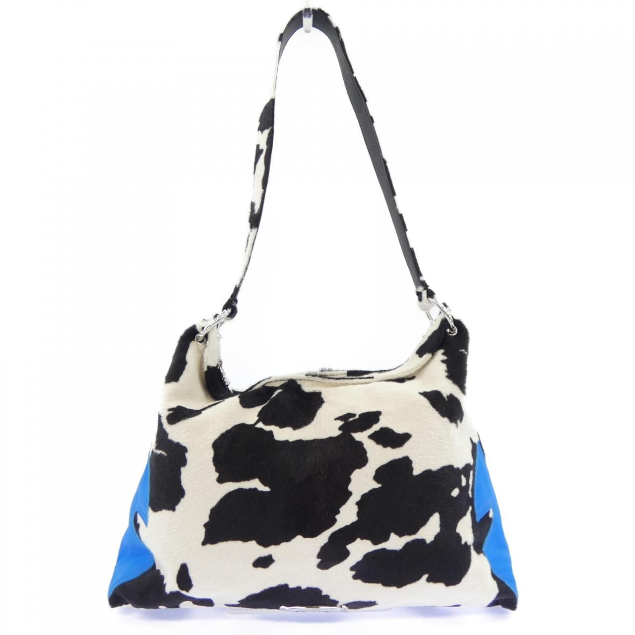 Chrome Hearts Litlle Lyon Calf Hair Large Cross Bag — view 3