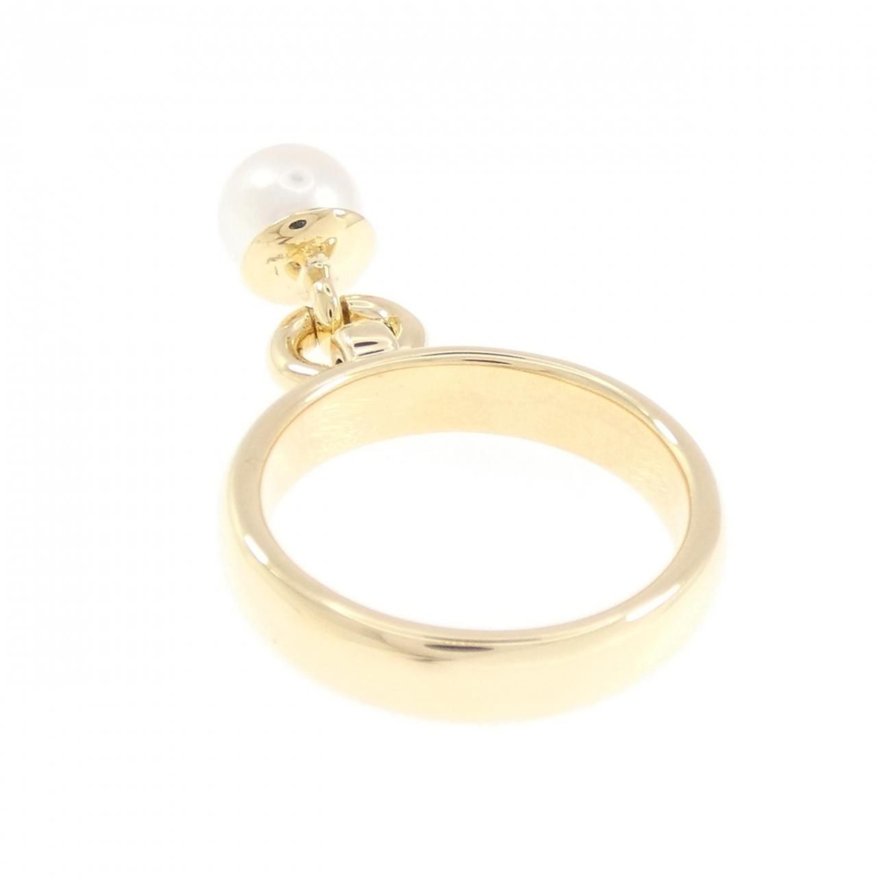 Tiffany & Co Vintage Akoya Pearl Ring — view 3
