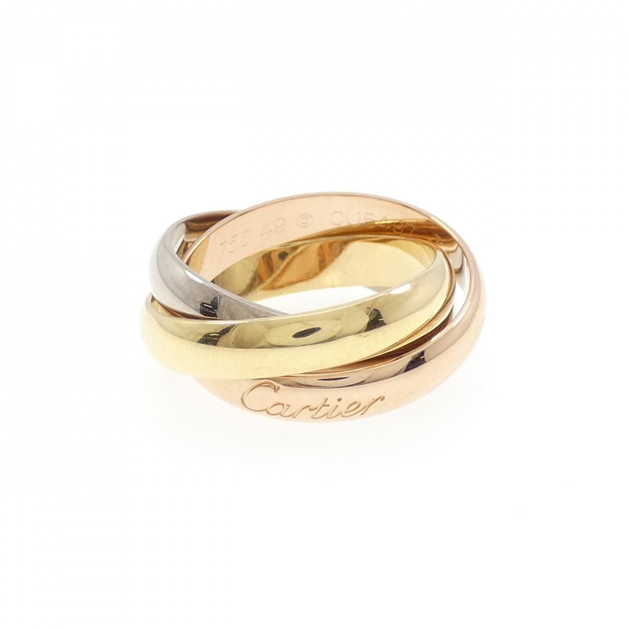 Cartier Trinity Ring Gold