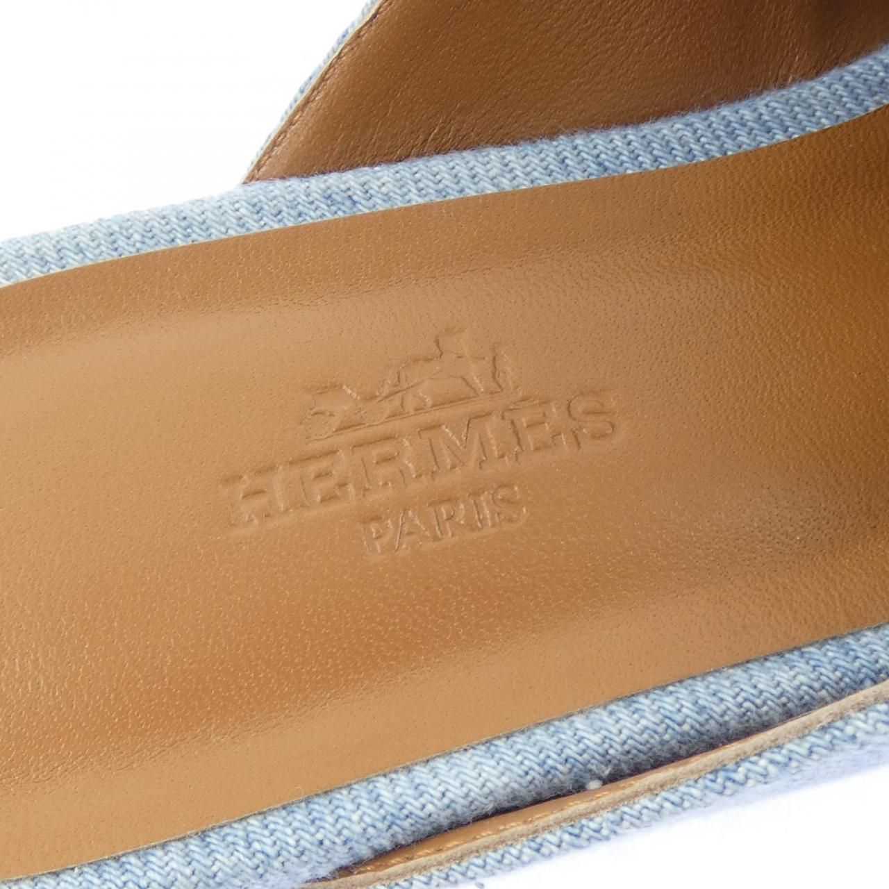 Hermes Oz Kelly Buckle Sandals — view 6