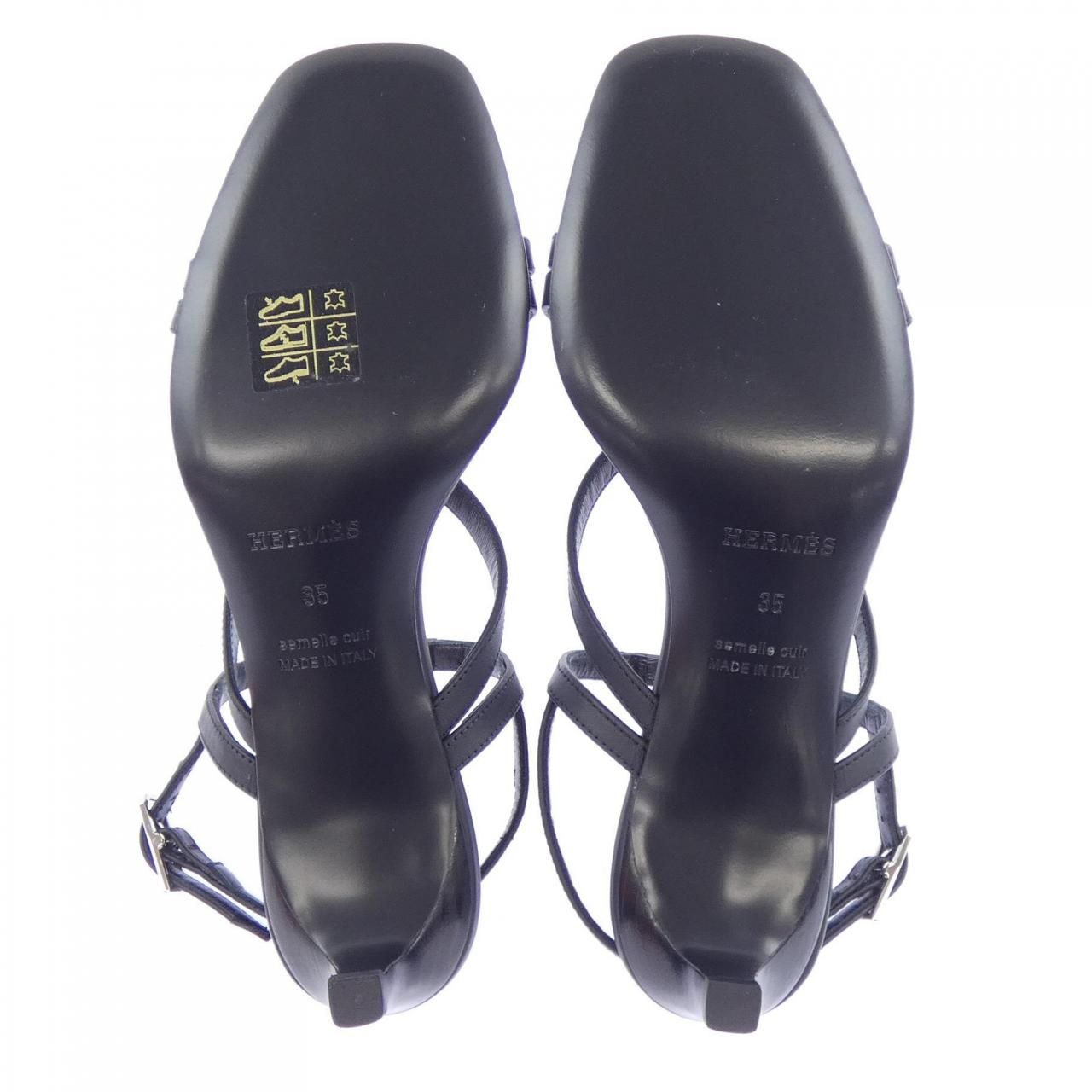 Hermes Kelly Buckle Sandals — view 4