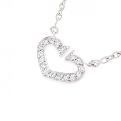 Cartier C Necklace White Gold — view 3
