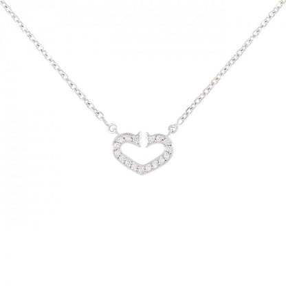 Cartier C Necklace White Gold
