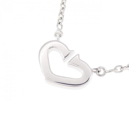 Cartier C Necklace White Gold — view 4