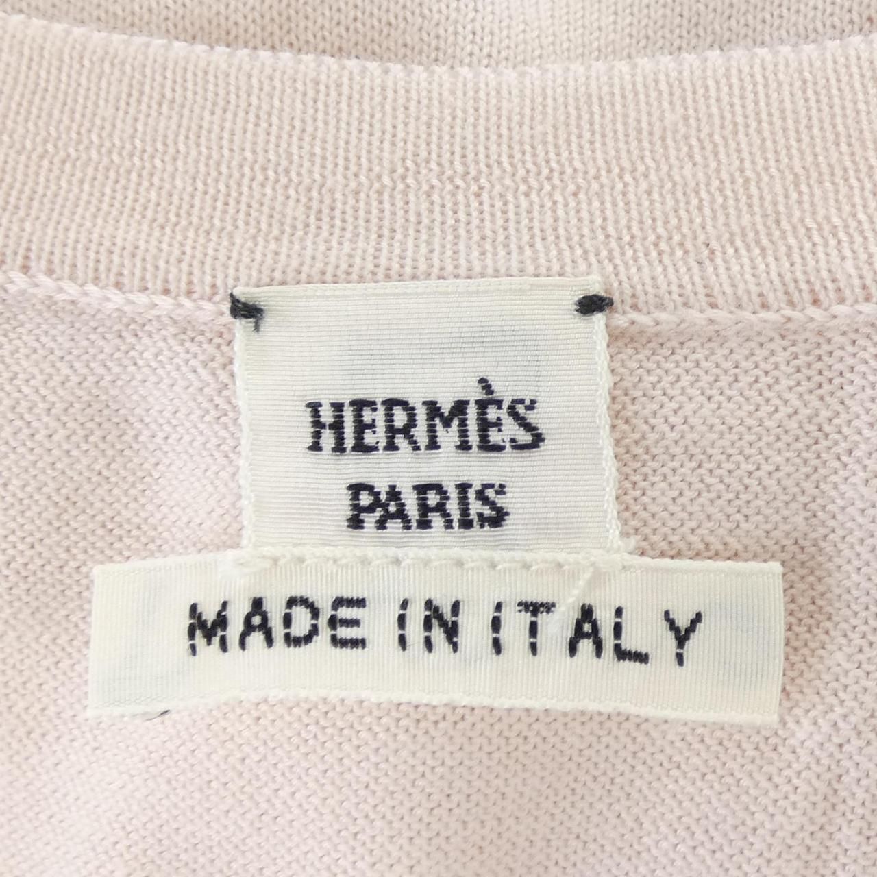 Hermes Knit Sweater Pink — view 4