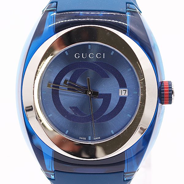 Gucci Sync 137.1 Quartz Blue Dial Watch