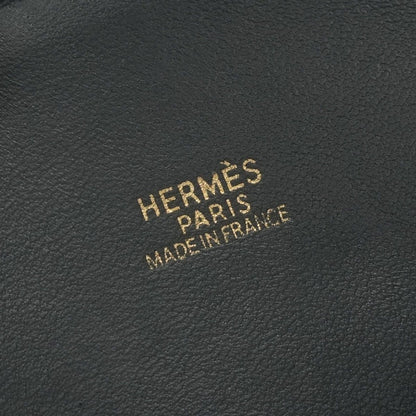 Hermes Bolide 35 Tote Ardennes Noir Black Gold — view 7