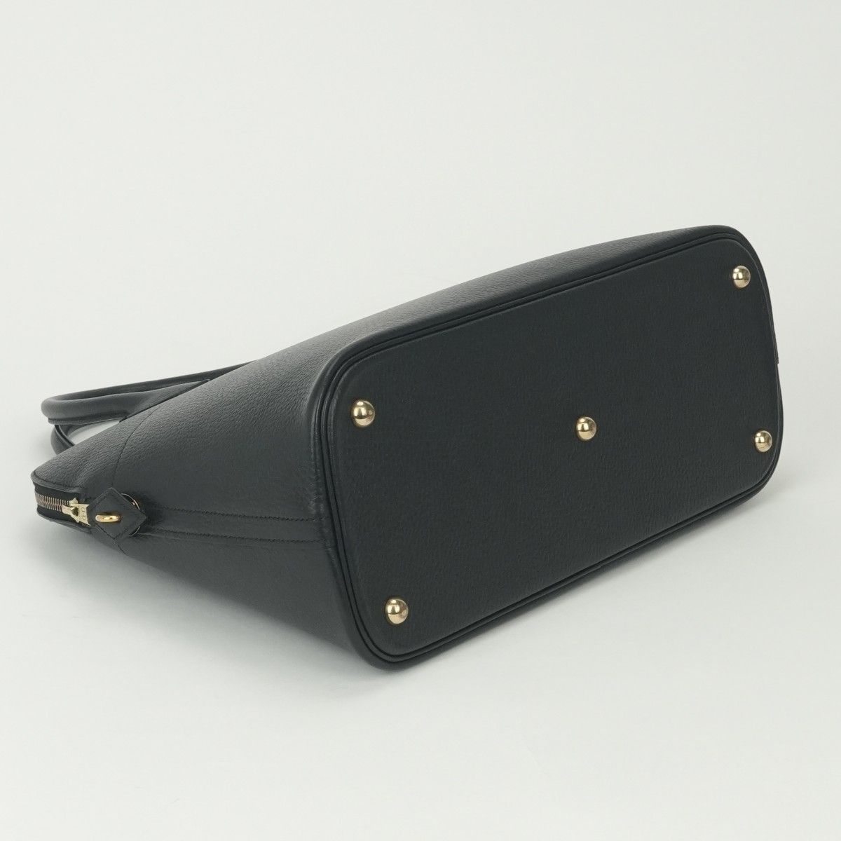 Hermes Bolide 35 Tote Ardennes Noir Black Gold — view 6