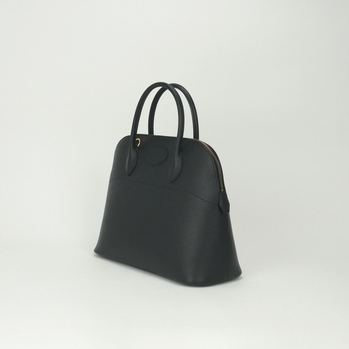 Hermes Bolide 35 Tote Ardennes Noir Black Gold — view 2