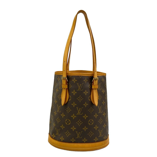 Louis Vuitton Shoulder Bag Monogram Petit Bucket