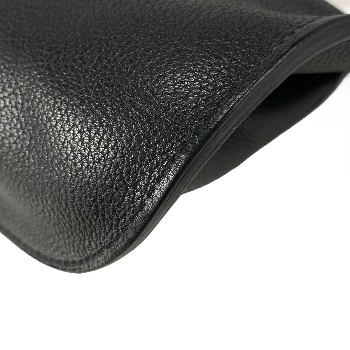 Hermes Waist Pouch Chiquita 90 Black Silver — view 8
