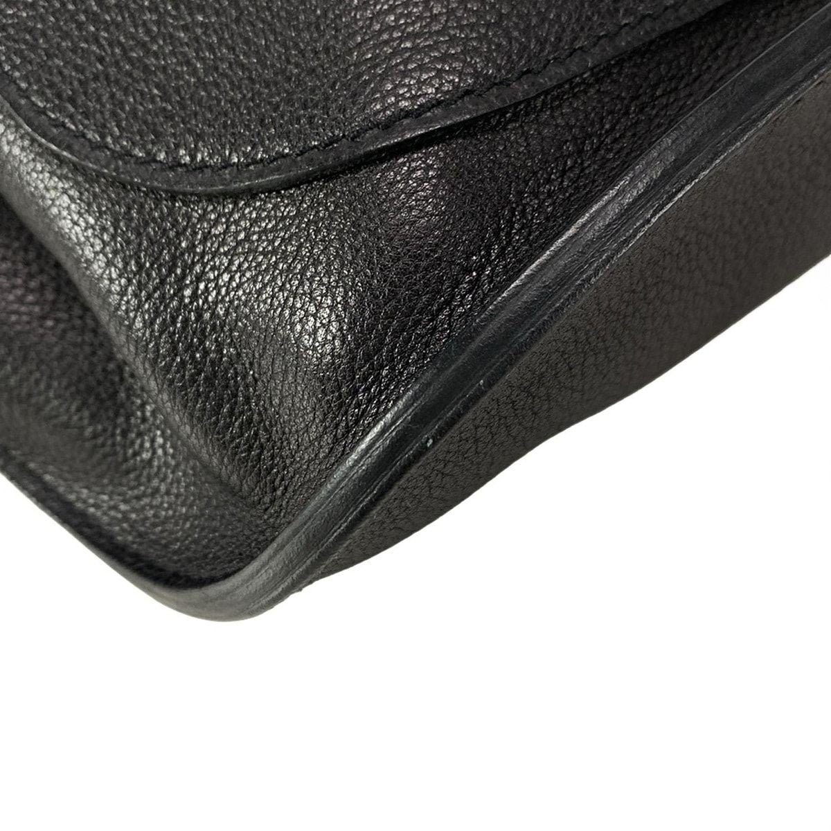 Hermes Waist Pouch Chiquita 90 Black Silver — view 7