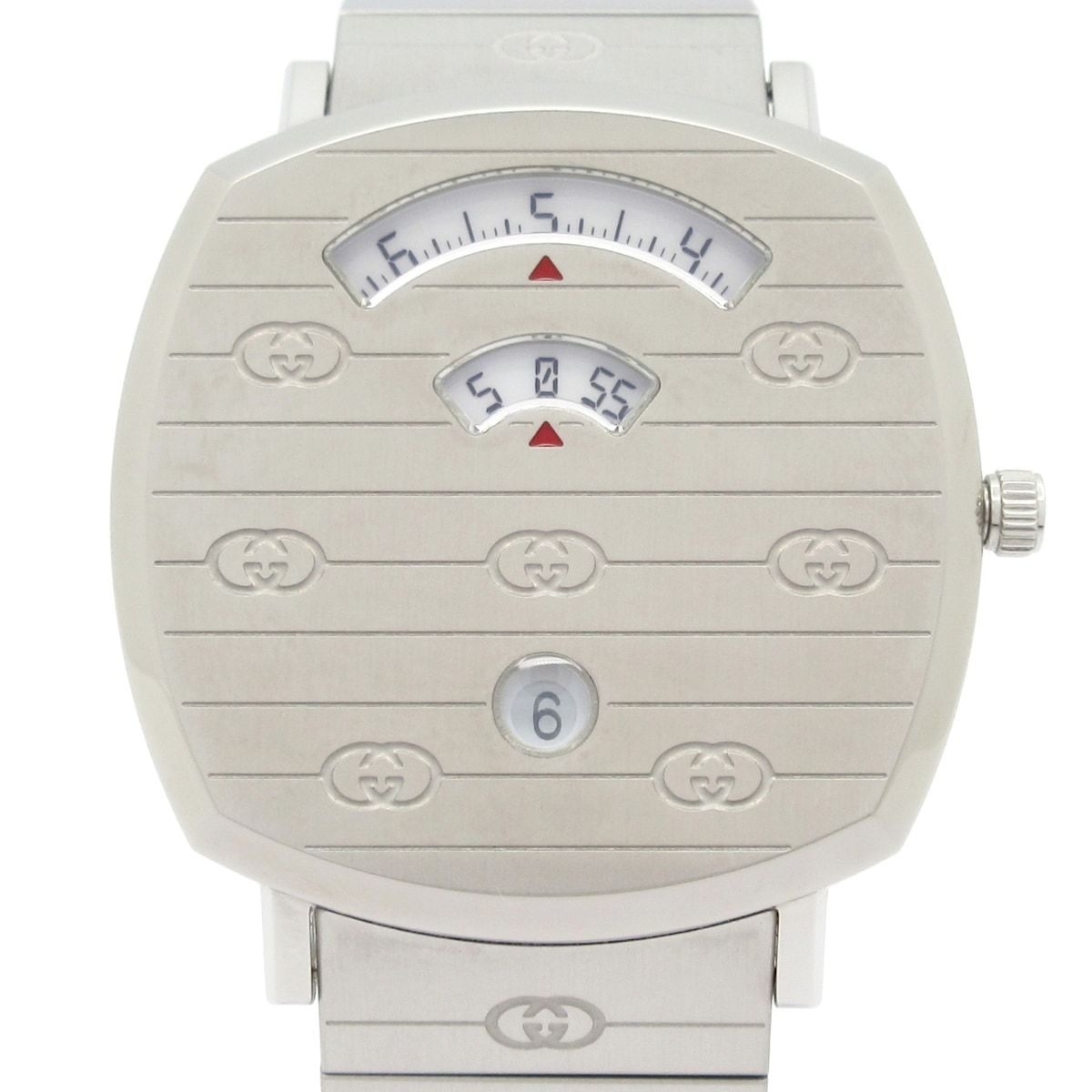 Gucci Watch Grip 157.3 SS White